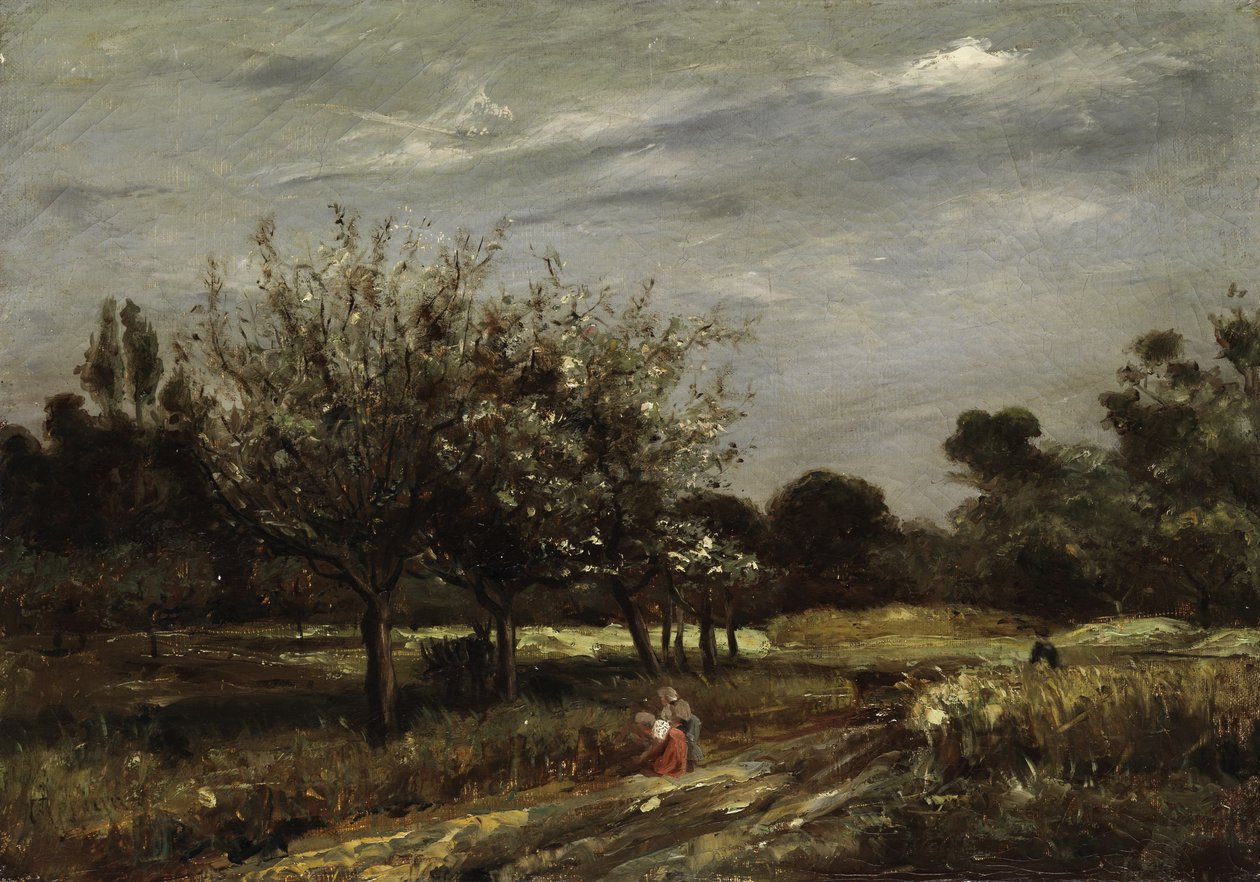 Paysage avec des arbres fruitiers - Adolphe Appian