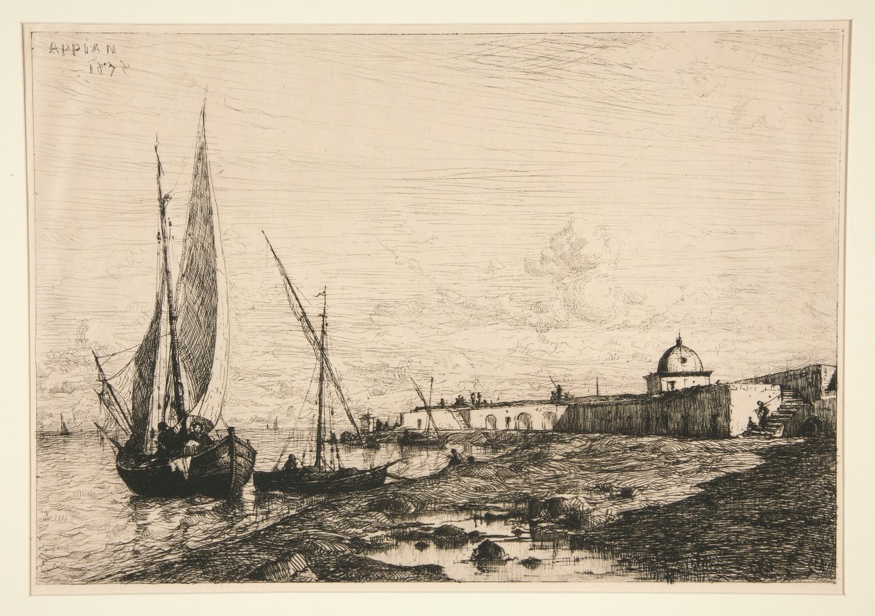 Le Port de San Remo - Adolphe Appian