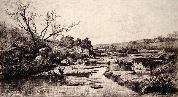Source de la rivière Albarine - Adolphe Appian