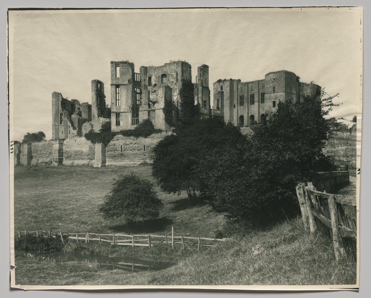 Château de Kenilworth, Warwickshire, Angleterre - Adolphe Braun