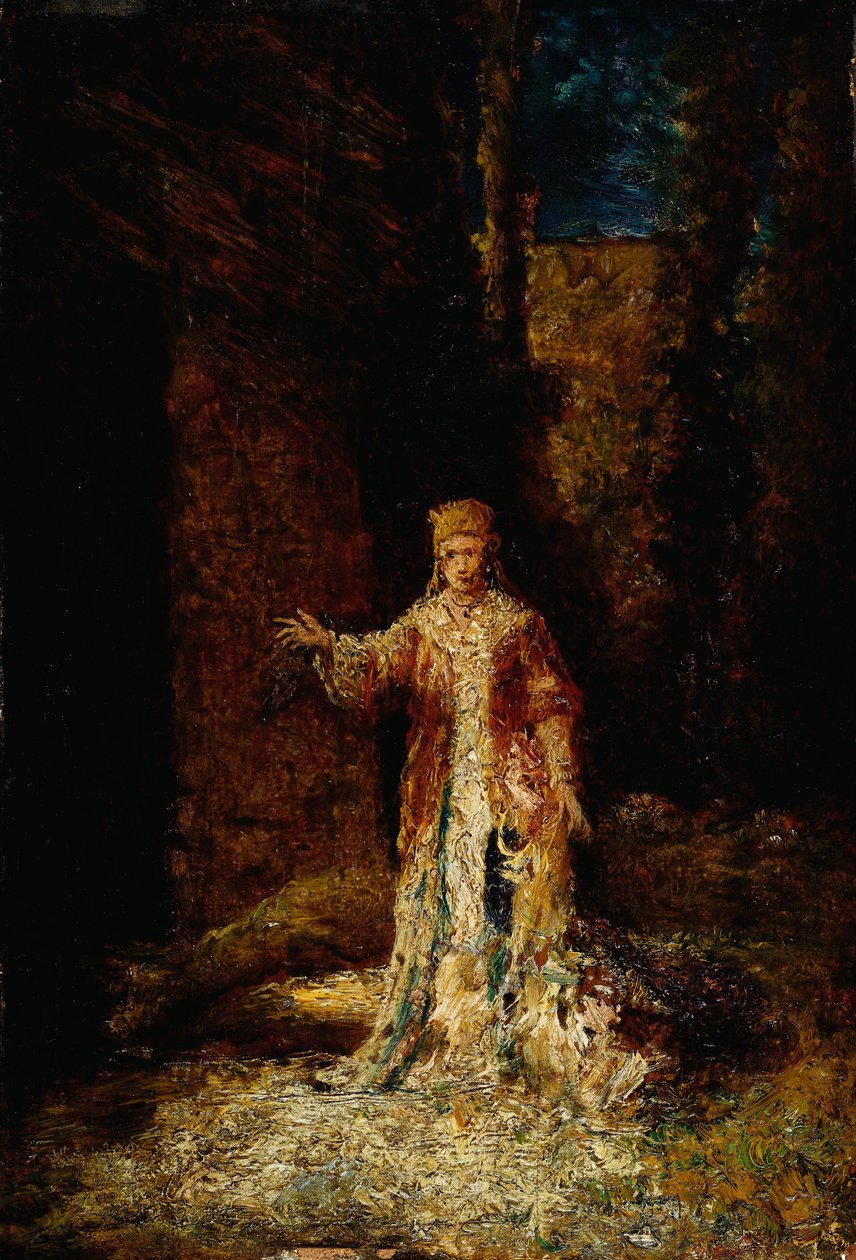 Lady Macbeth - Adolphe Joseph Thomas Monticelli