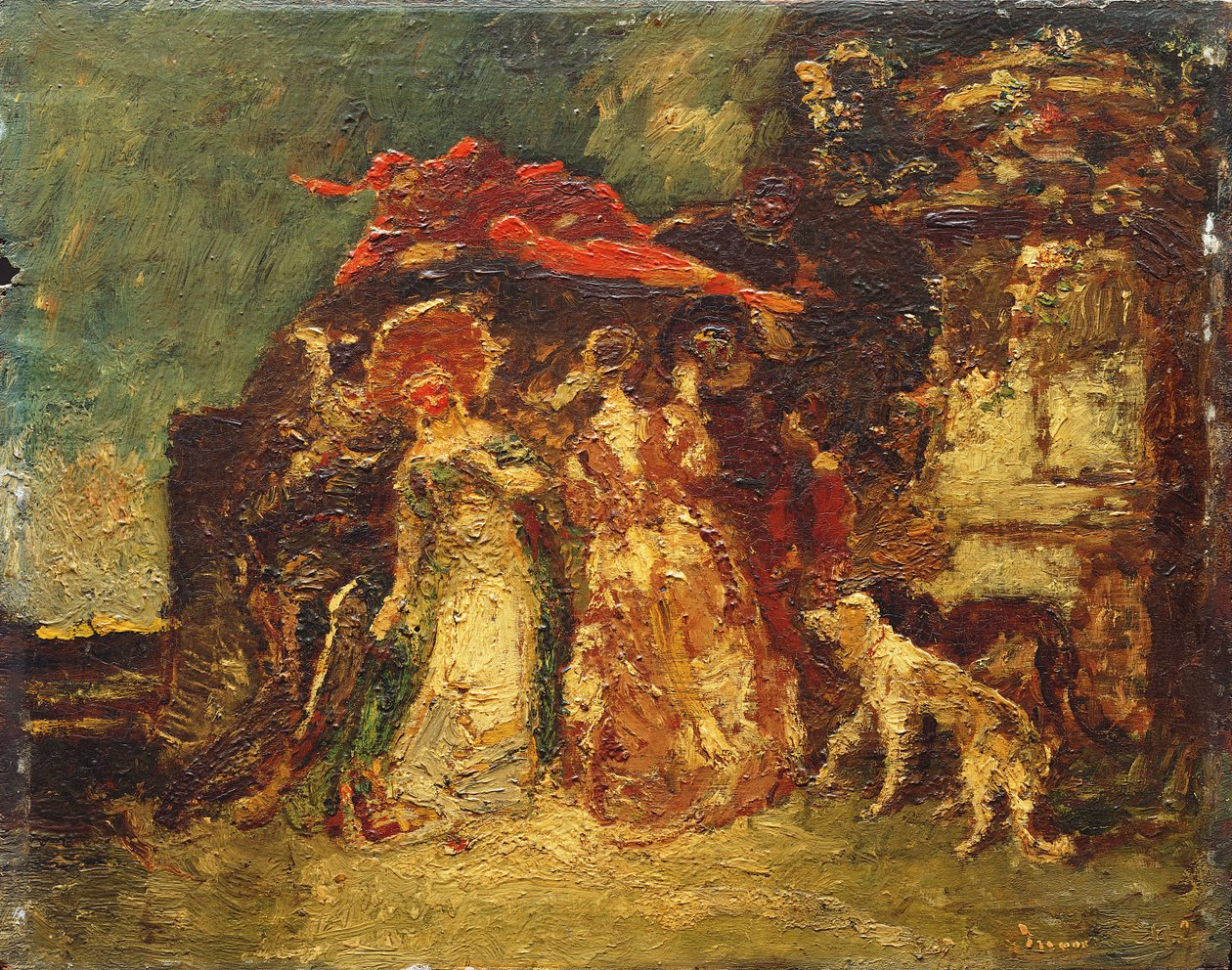 Image inconnue - Adolphe Joseph Thomas Monticelli