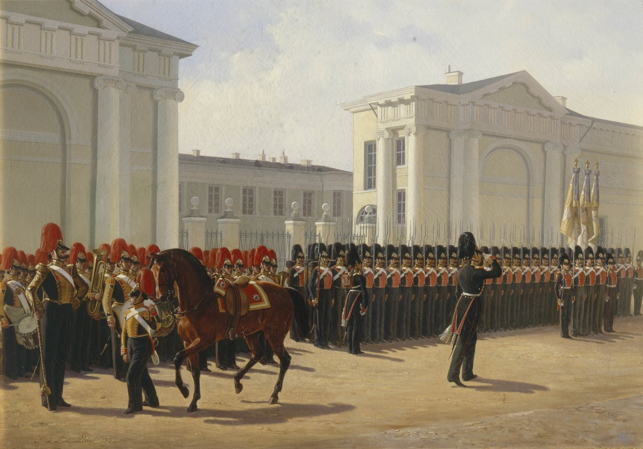 Le Régiment Leib Garde Izmailovo - Adolphe Ladurner