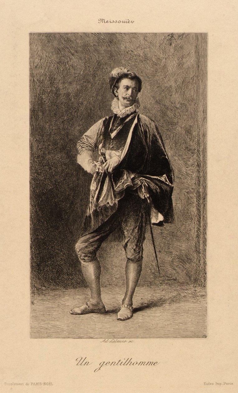 Un Gentilhomme - Adolphe Lalauze