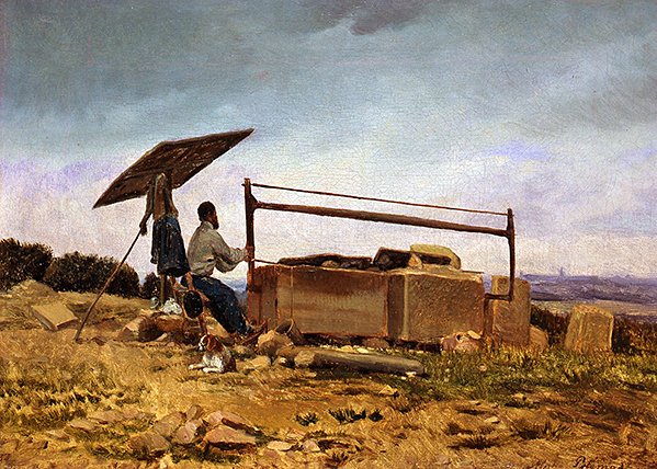 Le tailleur de pierre - Adolphe Martial Potemont