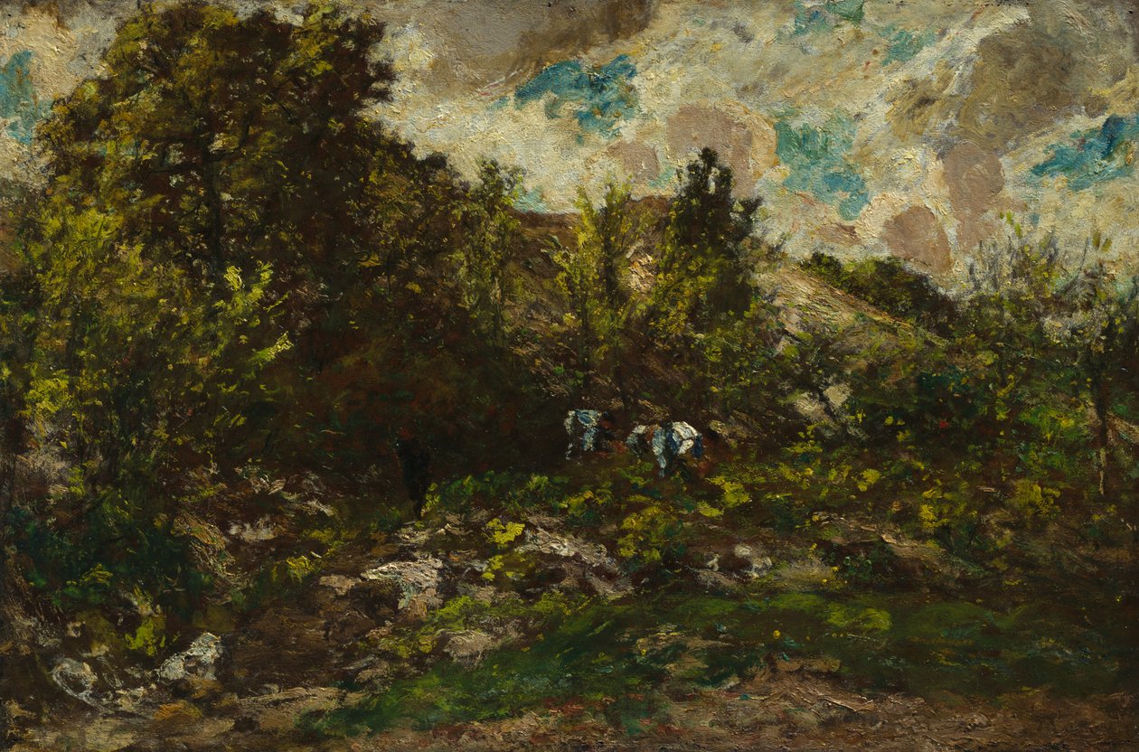 Automne, vers 1867-1869 - Adolphe Joseph Thomas Monticelli