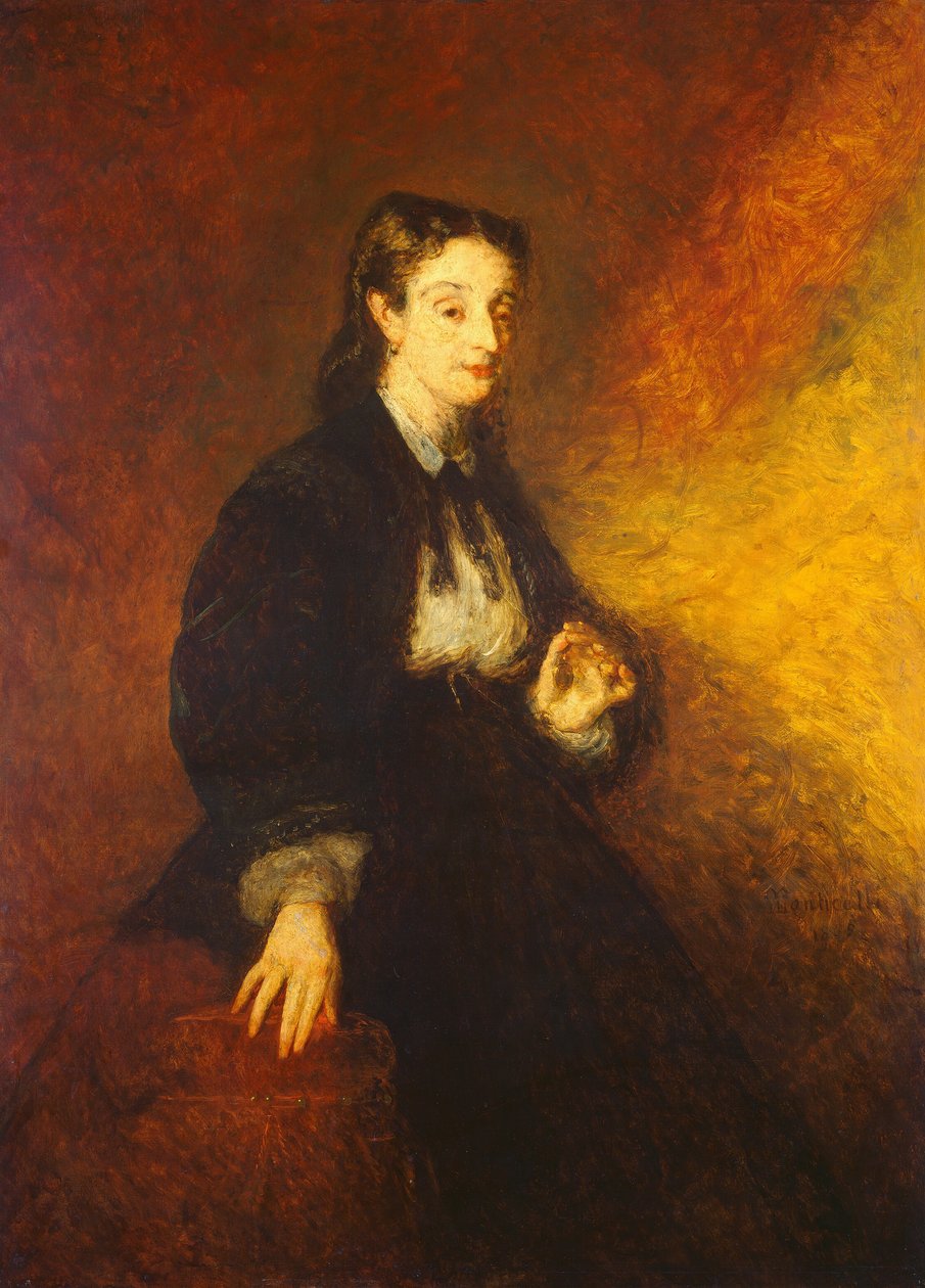 Madame Cahen, 1869 - Adolphe Monticelli