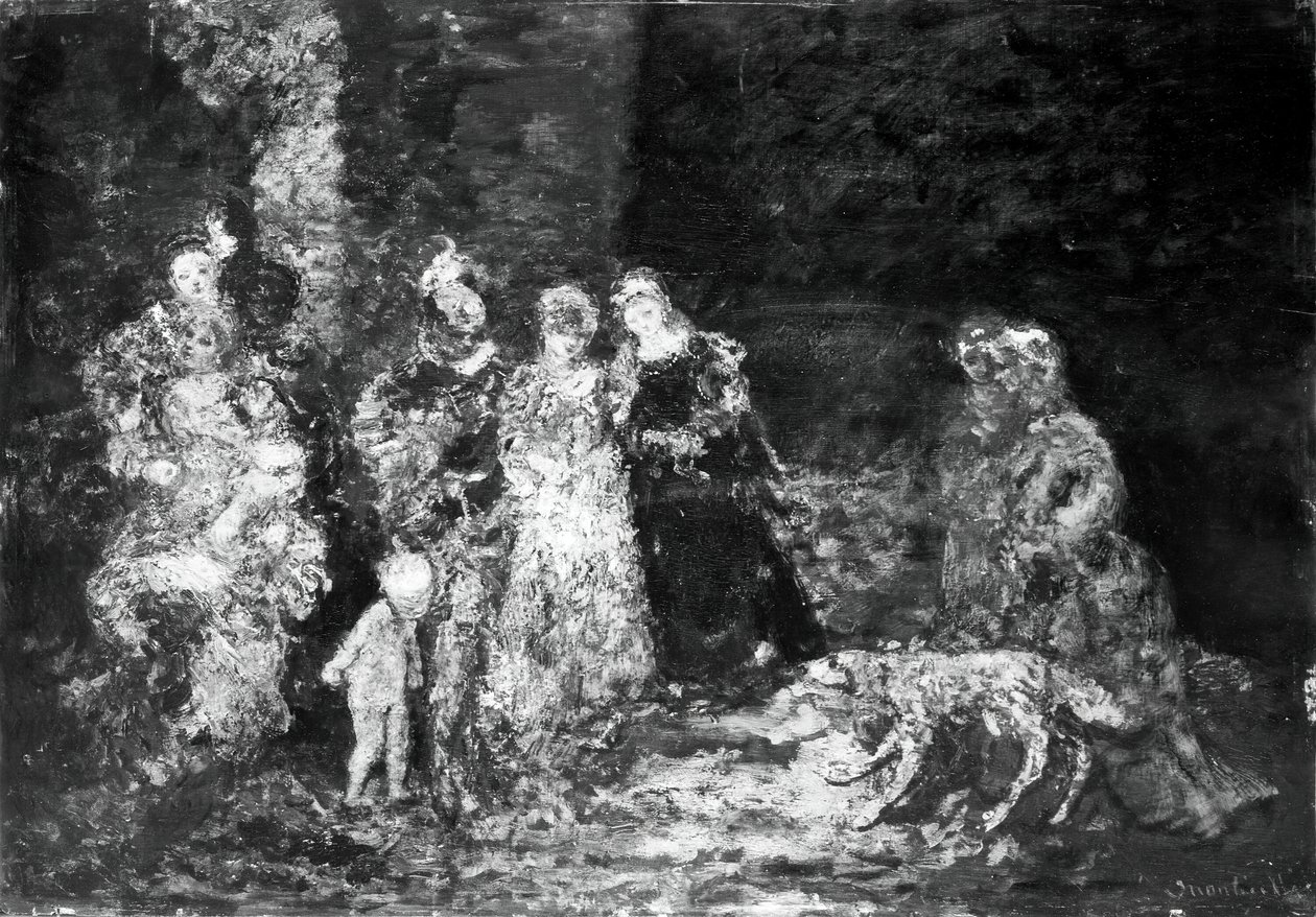 Les Fées, 1870-80 - Adolphe Monticelli