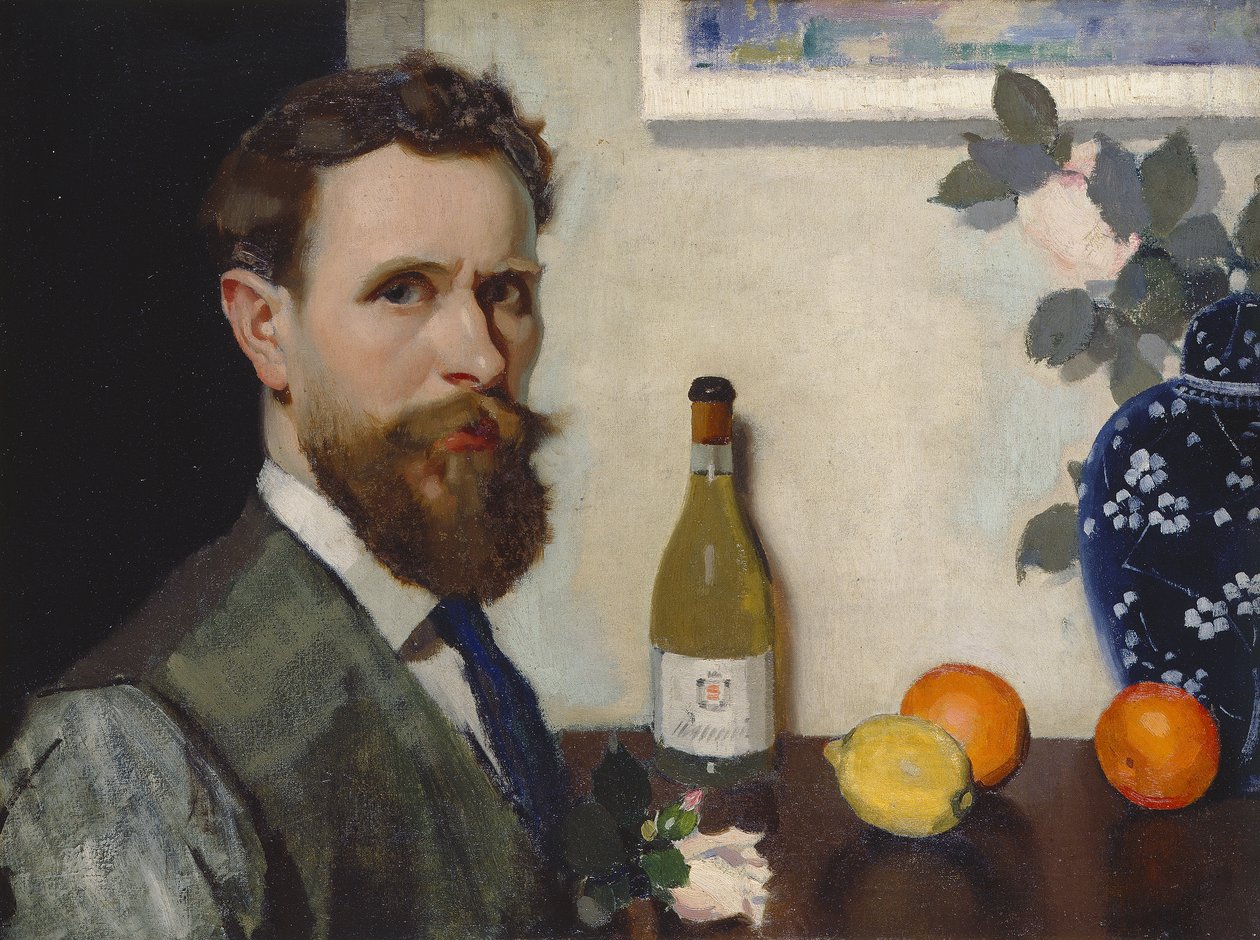 Autoportrait, c.1917 - Adolphe Valette
