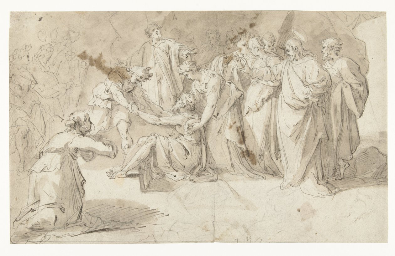 Résurrection de Lazare - Adriaan de Weerdt