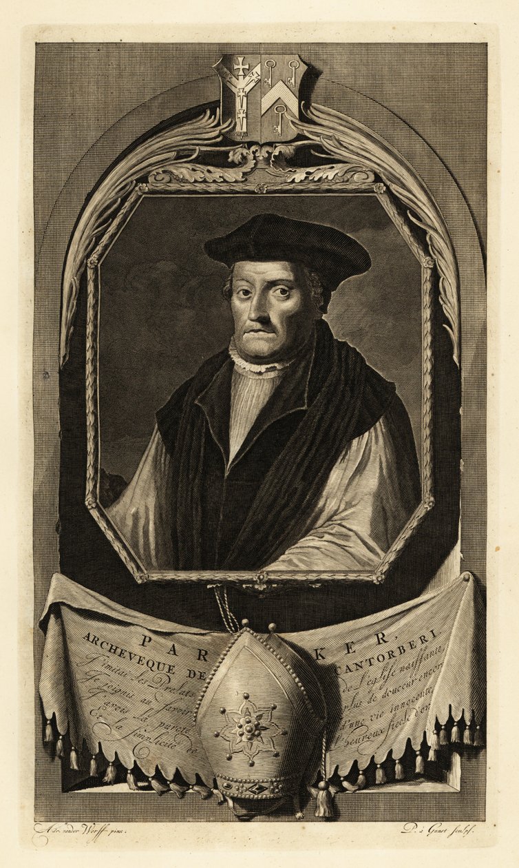 Matthew Parker (1504-1575) - Adriaan van der (after) Werff