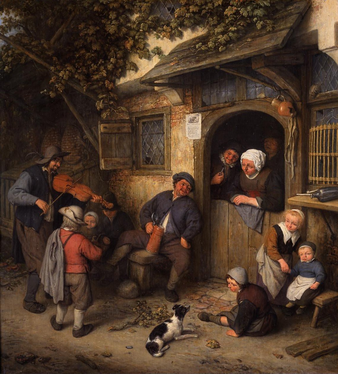 Le Violoniste - Adriaen Jansz. van Ostade