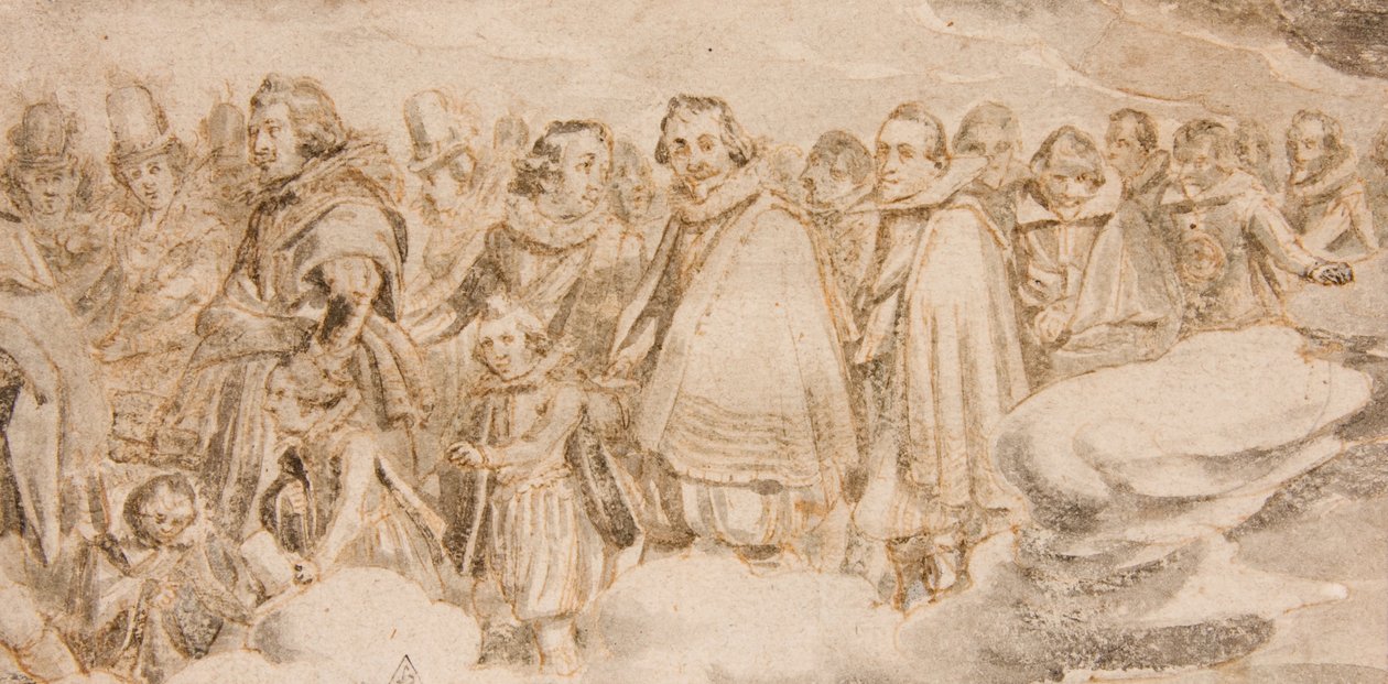 Frédéric V arrivant en Bohême - Adriaen van de Venne