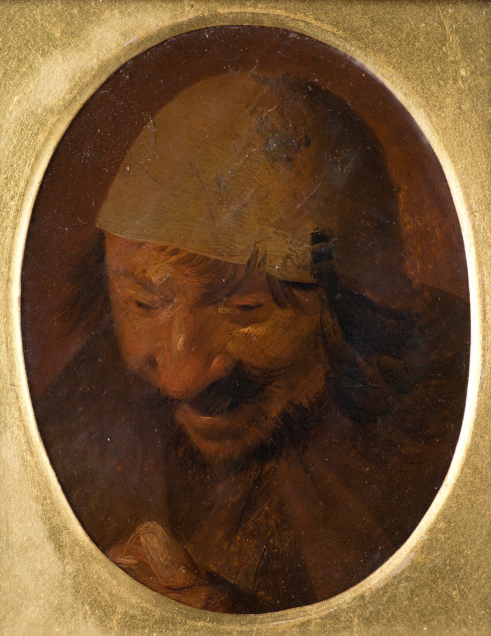 Portrait de paysan - Adriaen (attr.to) Brouwer