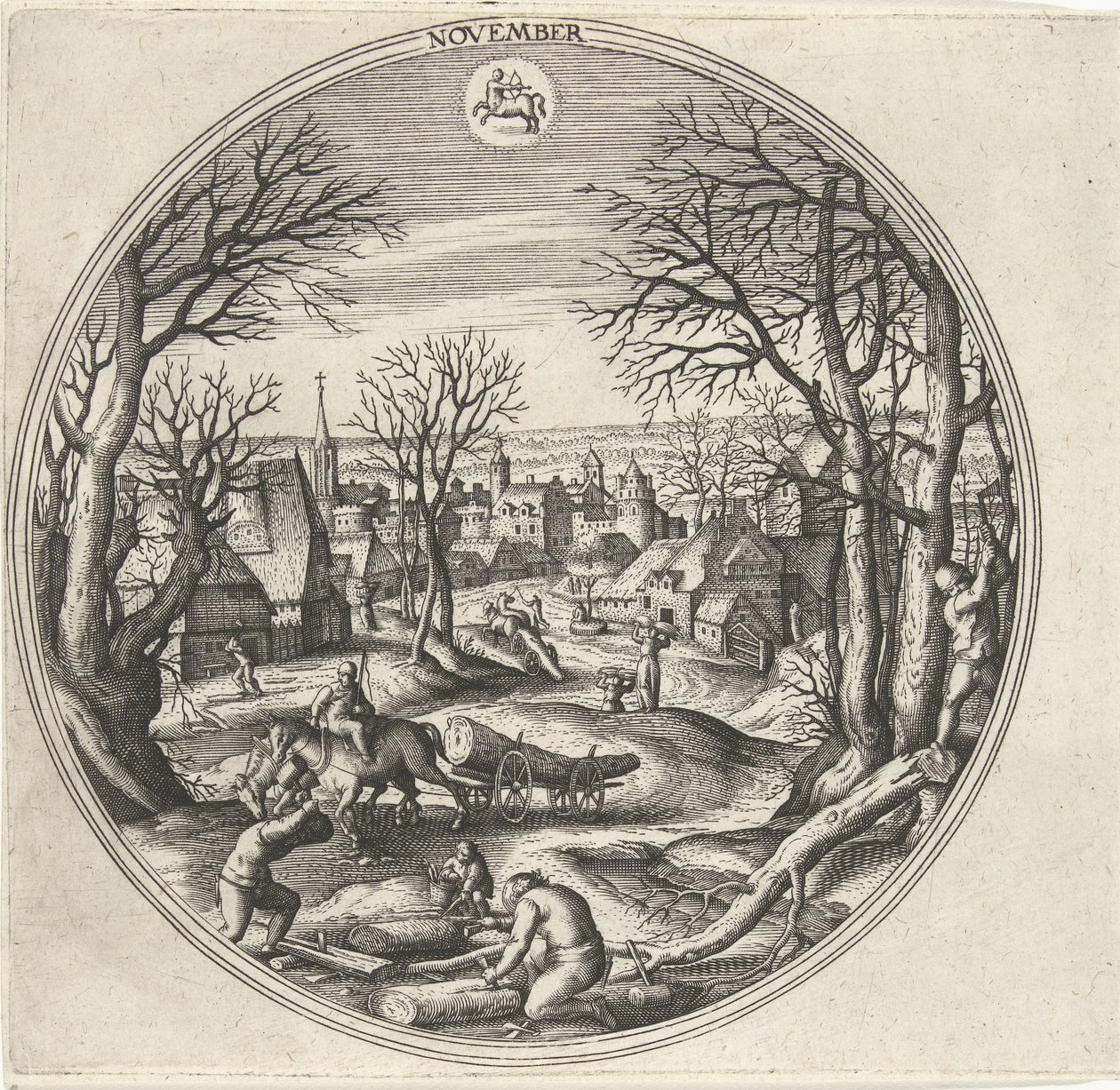Novembre - Adriaen Collaert
