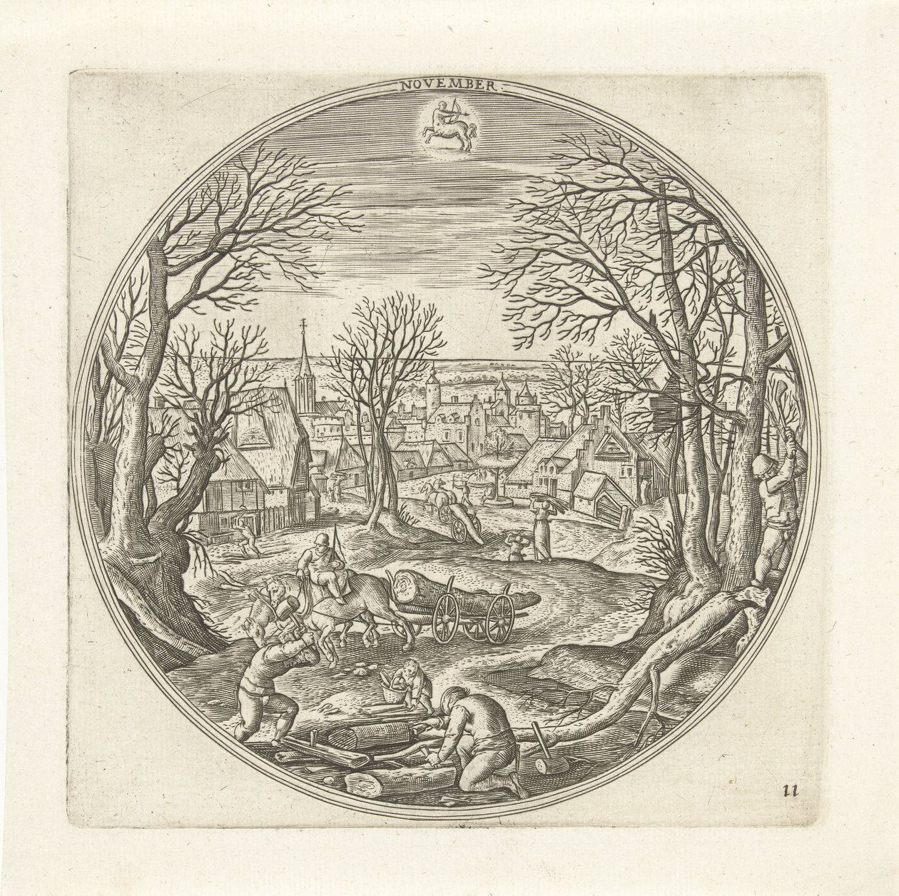 Novembre - Adriaen Collaert