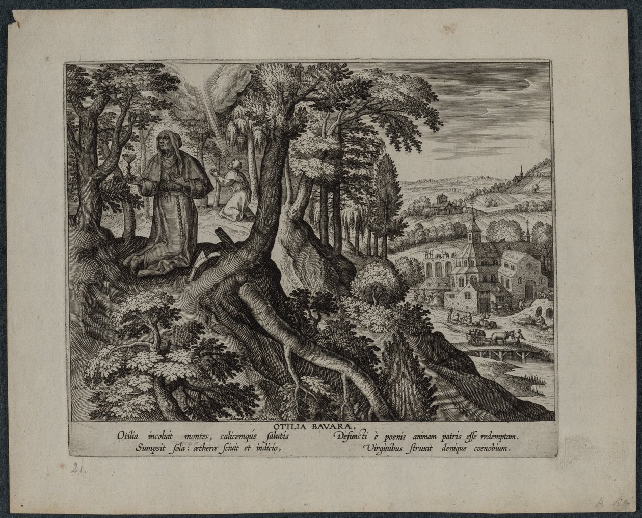 Otilia Bavara - Adriaen Collaert