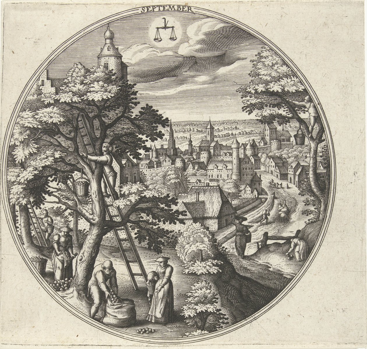 Septembre - Adriaen Collaert