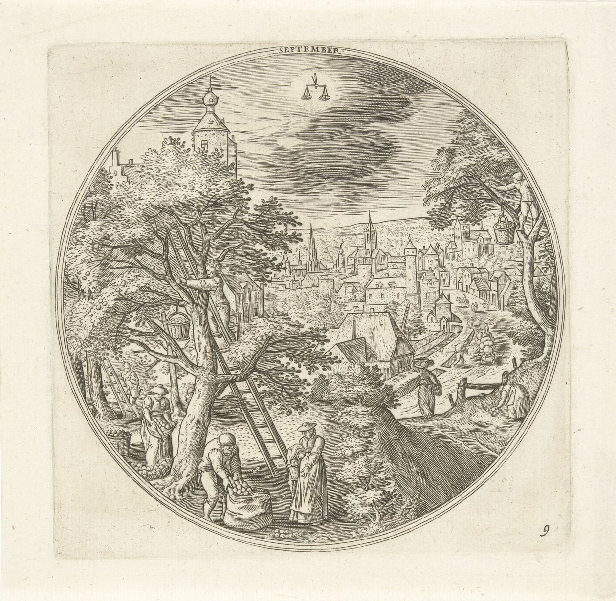 Septembre - Adriaen Collaert