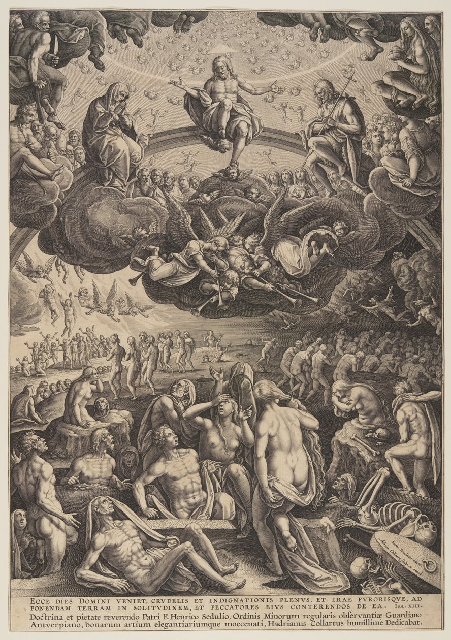 Le jugement dernier - Adriaen Collaert