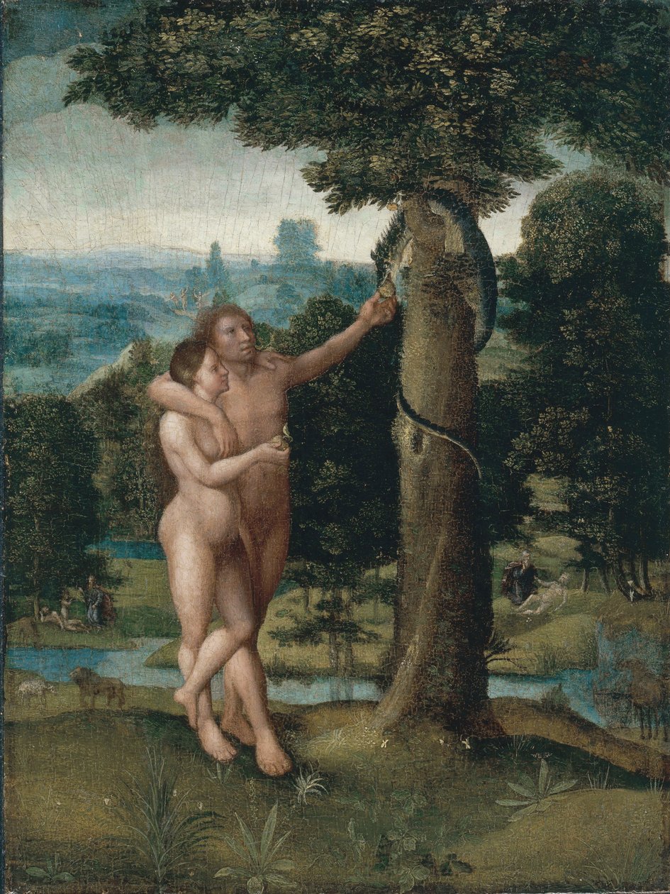 Adam et Eve - Adriaen Isenbrandt