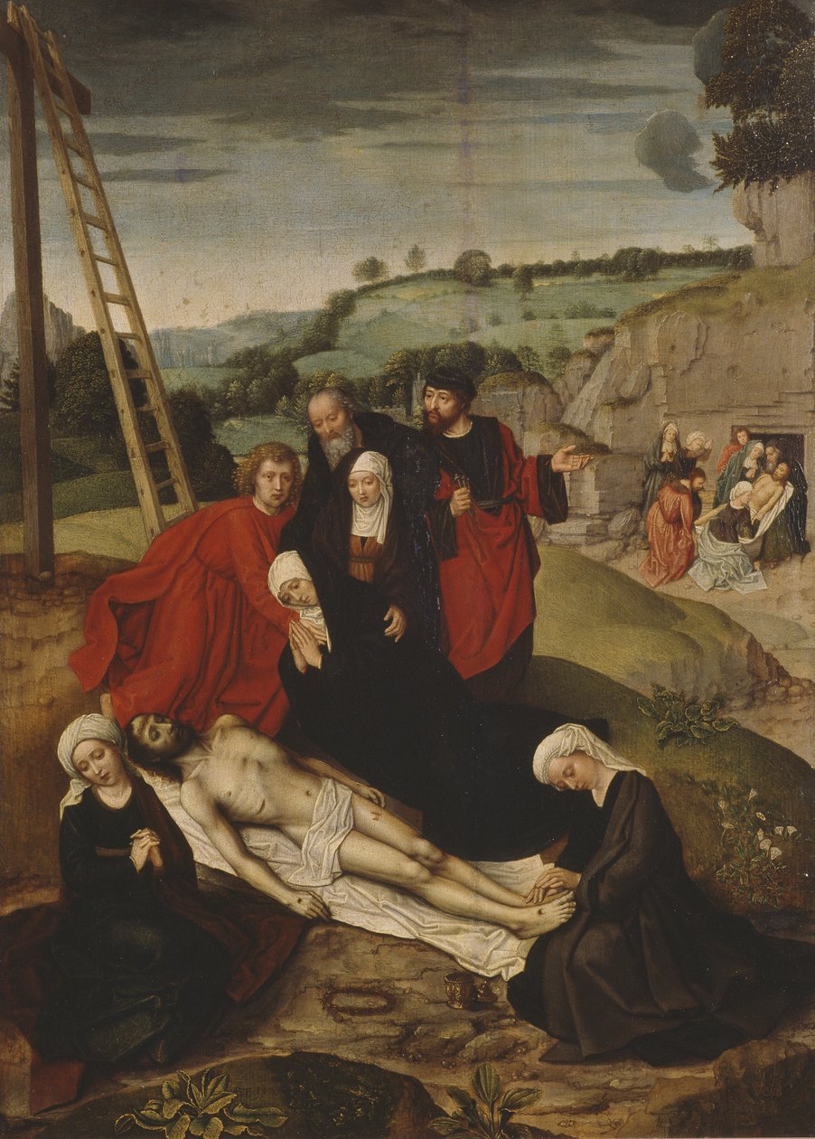 La Lamentation sur le Christ - Adriaen Isenbrandt or Isenbrant