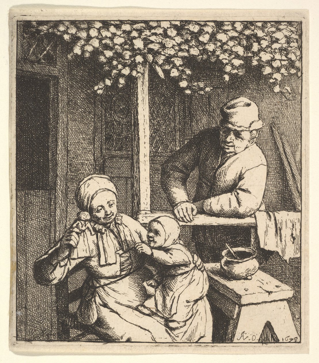 La Poupée, 1610-85. - Adriaen Jansz. van Ostade