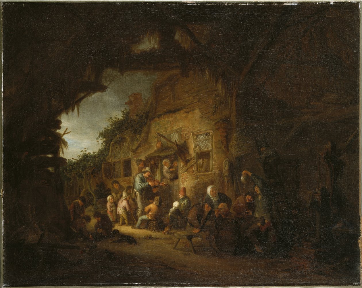 Le vieux violoniste, 1641 - Adriaen Jansz. van Ostade