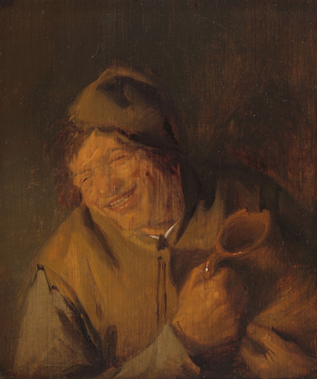 Le joyeux paysan, 1630-50 - Adriaen Jansz. van Ostade