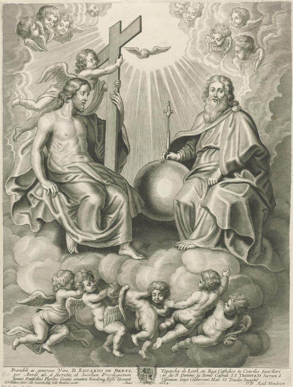 Triomphe de la Sainte Trinité - Adriaen Lommelin