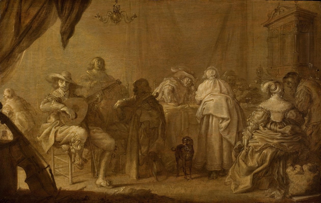 Une fête musicale - Adriaen Pietersz van de Venne