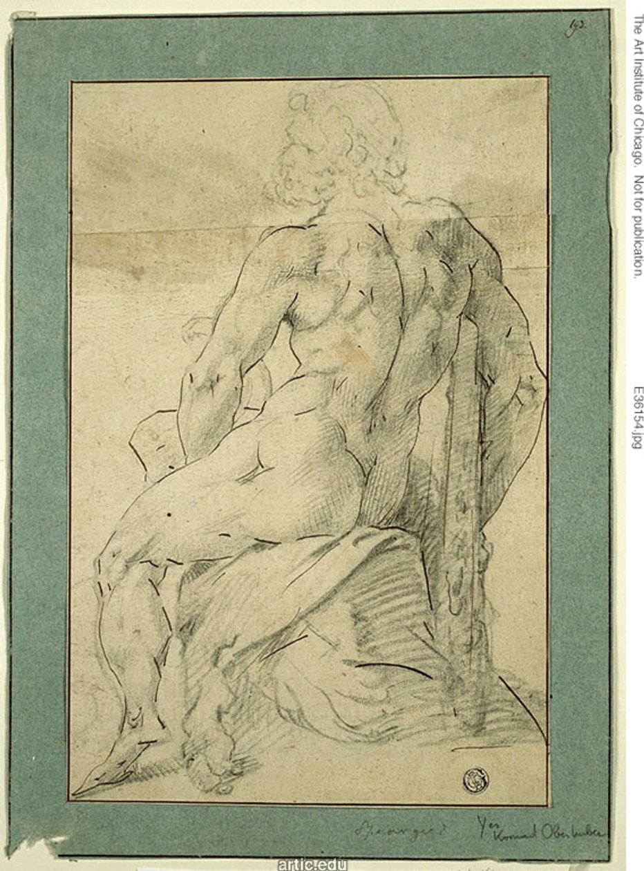 Hercule assis - Adriaen de Vries