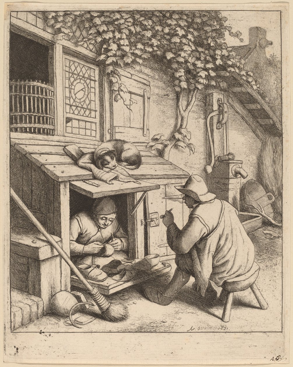 Cordonnier - Adriaen van Ostade