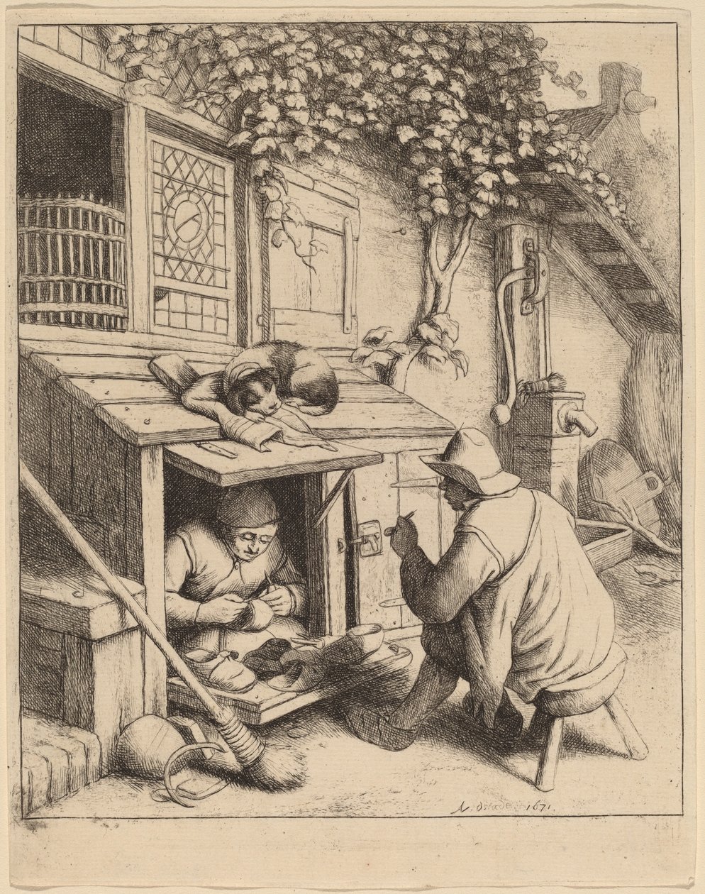 Cordonnier - Adriaen van Ostade