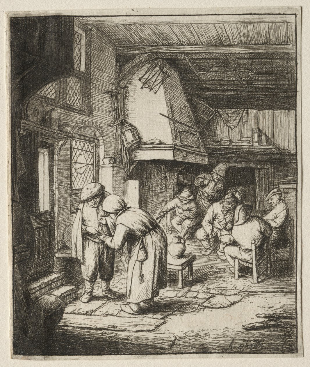 Paysant réglant sa dette - Adriaen van Ostade