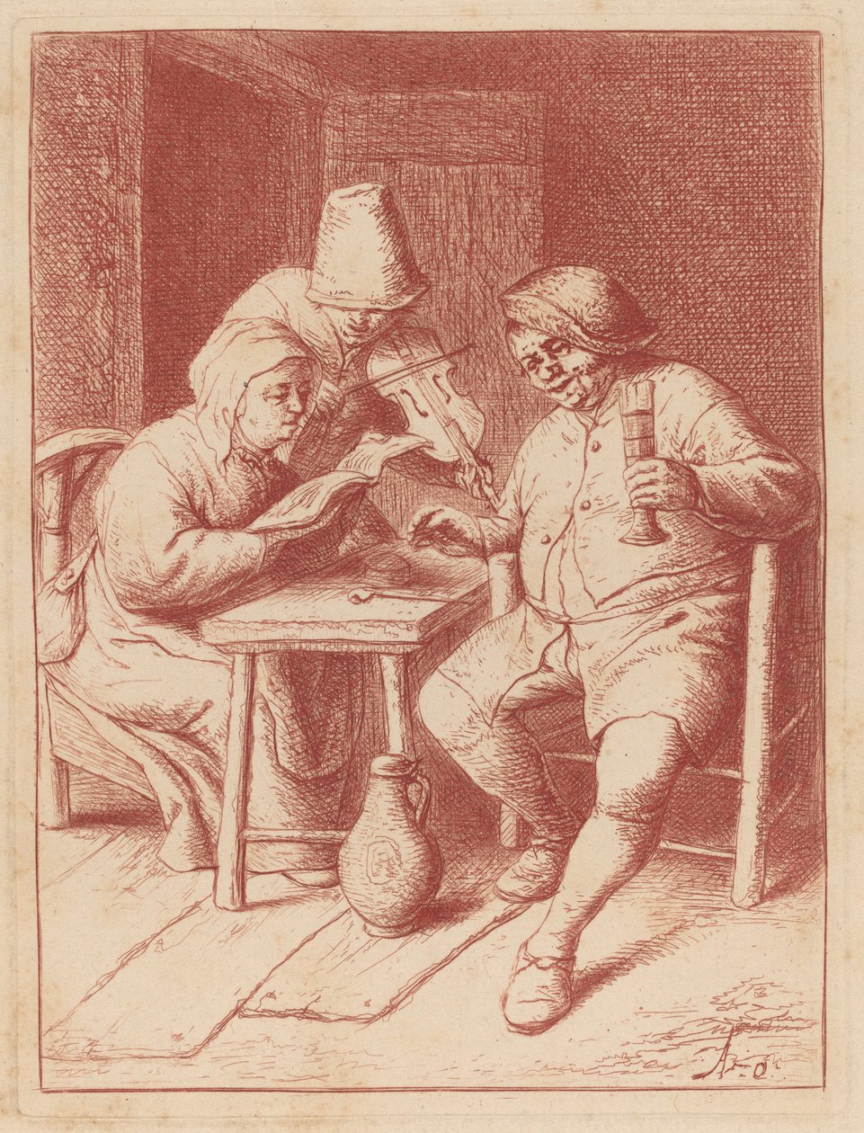 Le Concert - Adriaen van Ostade
