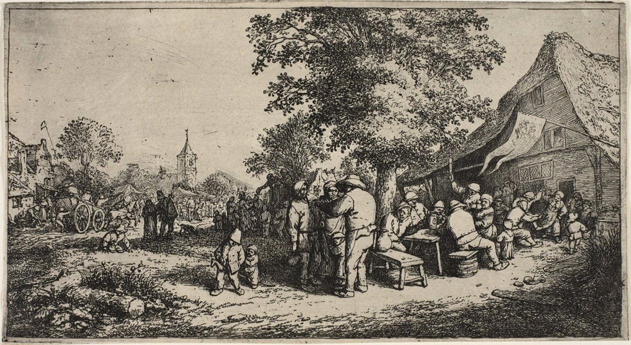 La Foire - Adriaen van Ostade