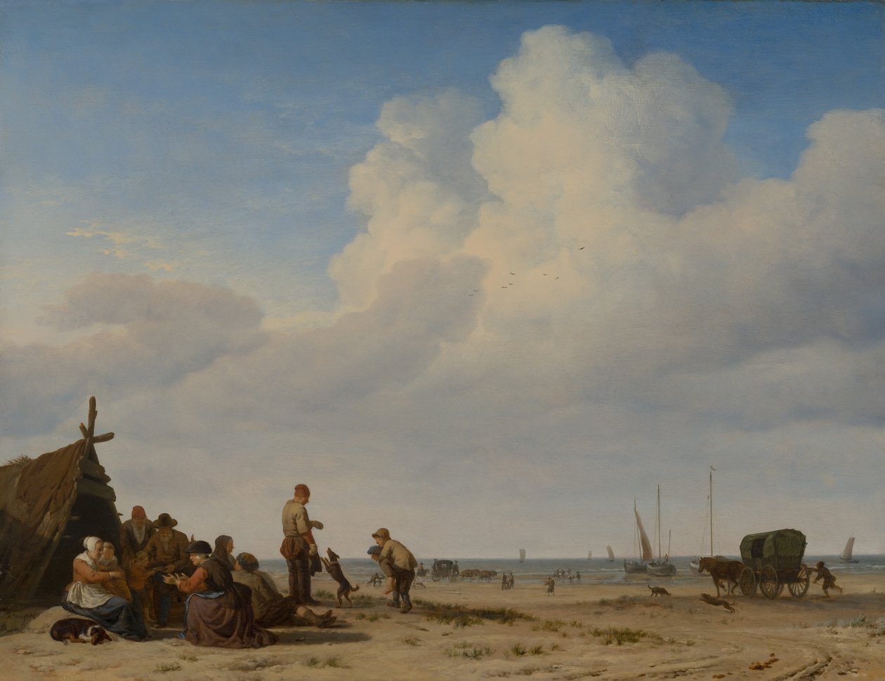 Vue de Plage - Adriaen van de Velde