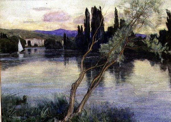 Une soirée sur la Seine - Adrian Scott Stokes