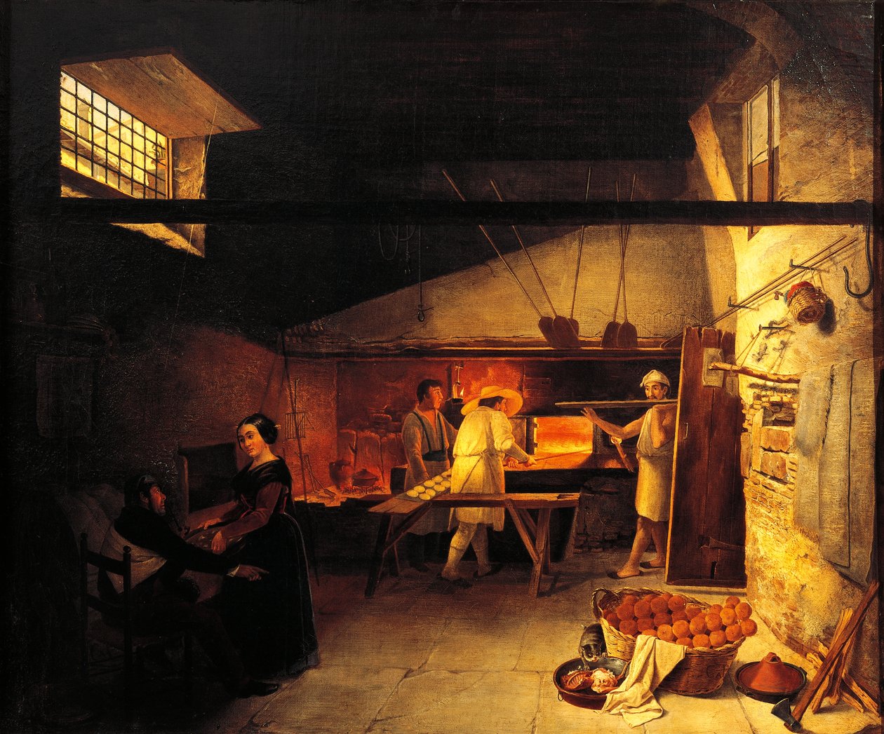 Intérieur de boulangerie - Adriano Trojani
