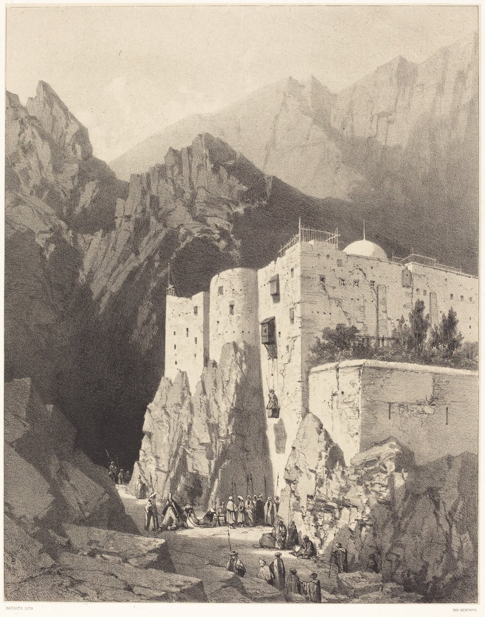 Mont Sinaï - Adrien Dauzats