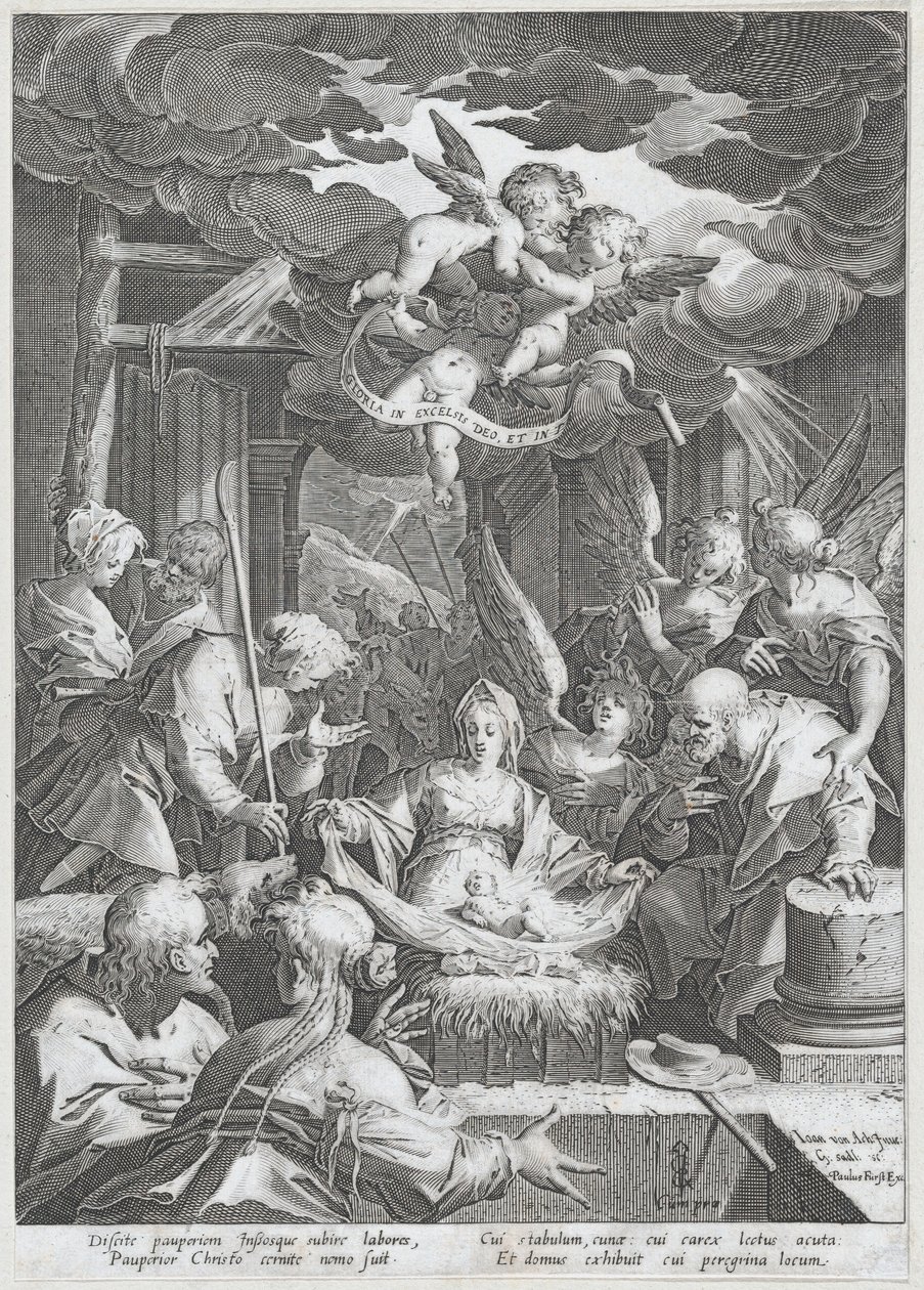 Nativité - Aegidius Sadeler II