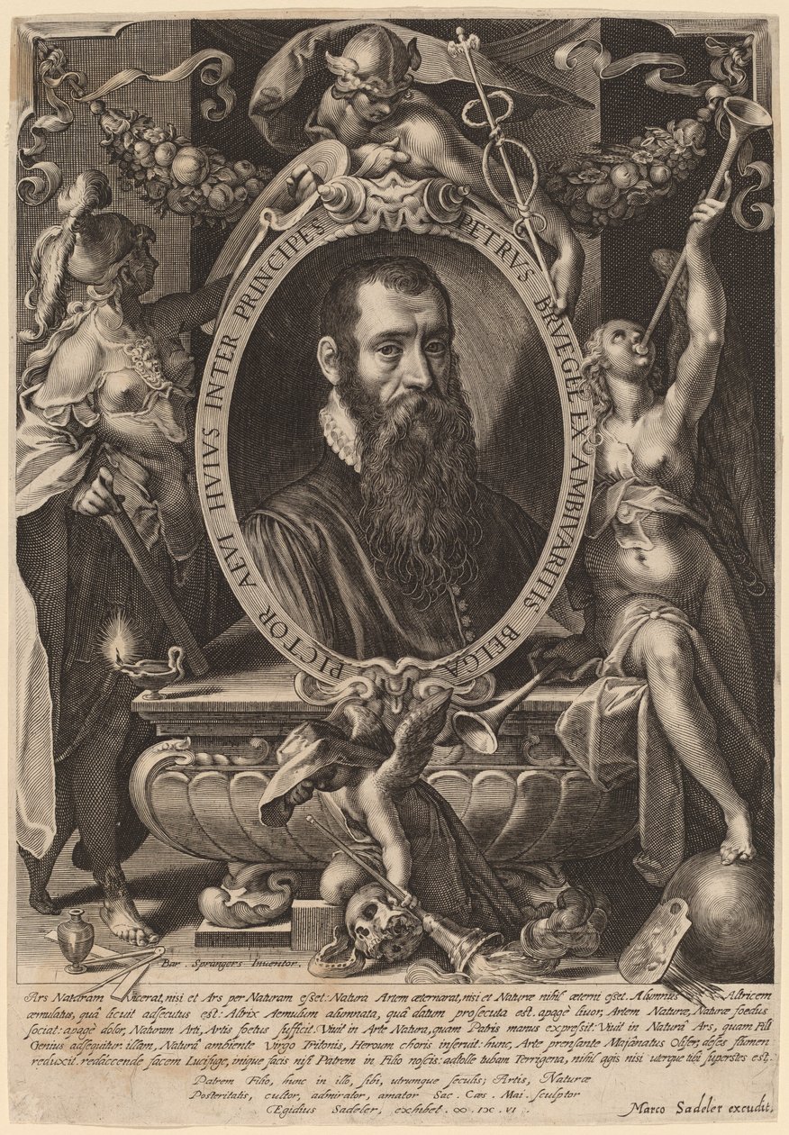 Pieter Brueghel, le Jeune - Aegidius Sadeler II after Bartholomaeus Spranger