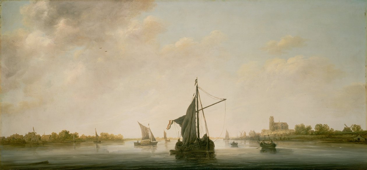 Vue de la Meuse à Dordrecht - Aelbert Cuyp