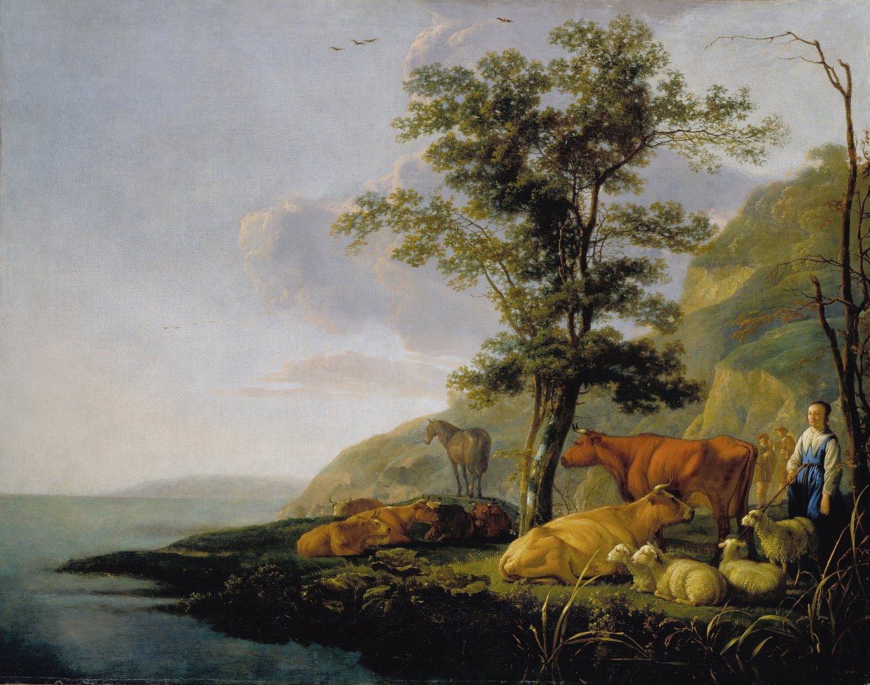 Bétail près d