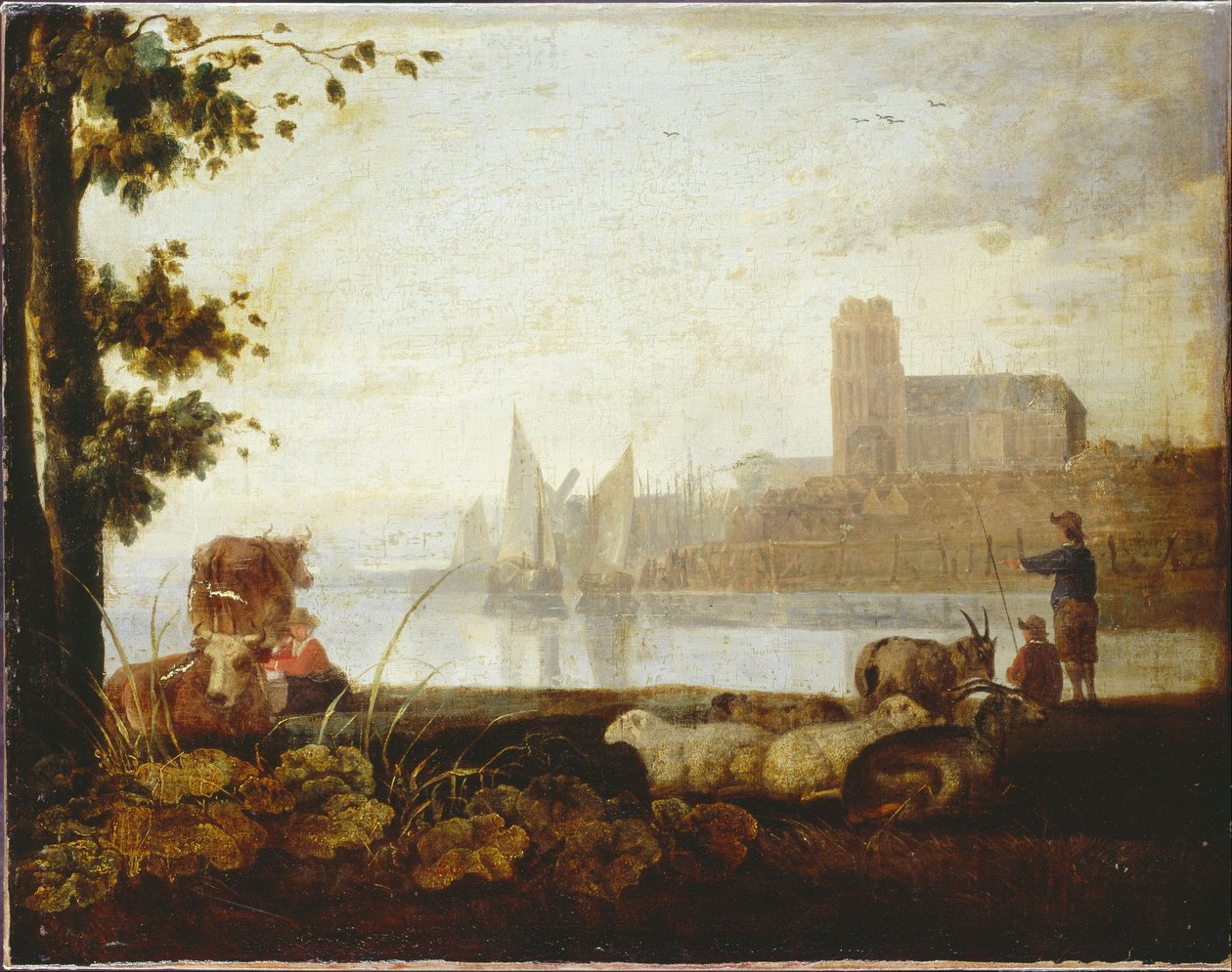 Vue sur la Meuse - Aelbert Cuyp