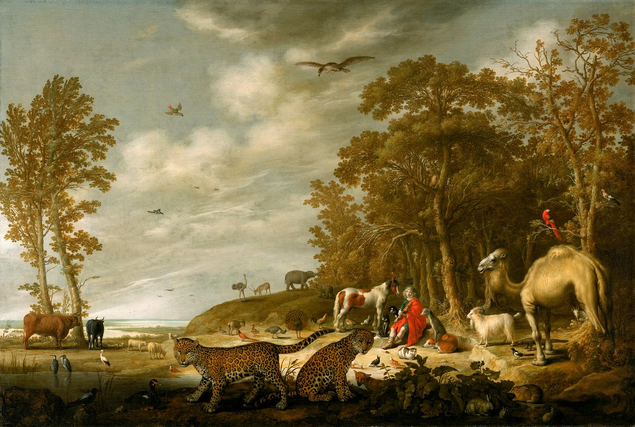 Orphée joue pour les animaux - Aelbert Cuyp