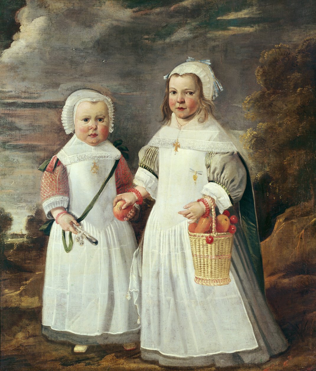 Deux jeunes filles dans un paysage - Aelbert Cuyp