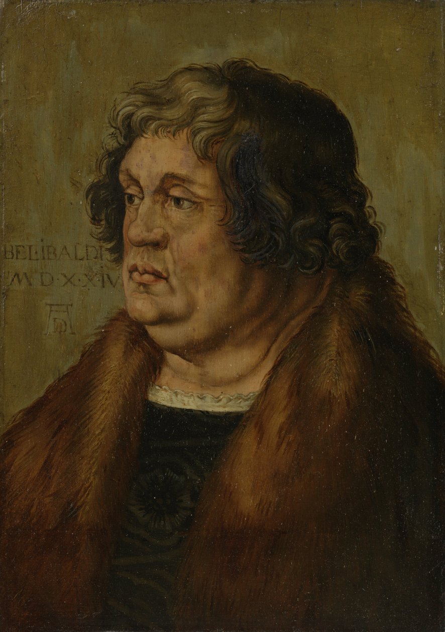 Portrait de Willibald Pirckheimer (1470-1530) - Albrecht Dürer