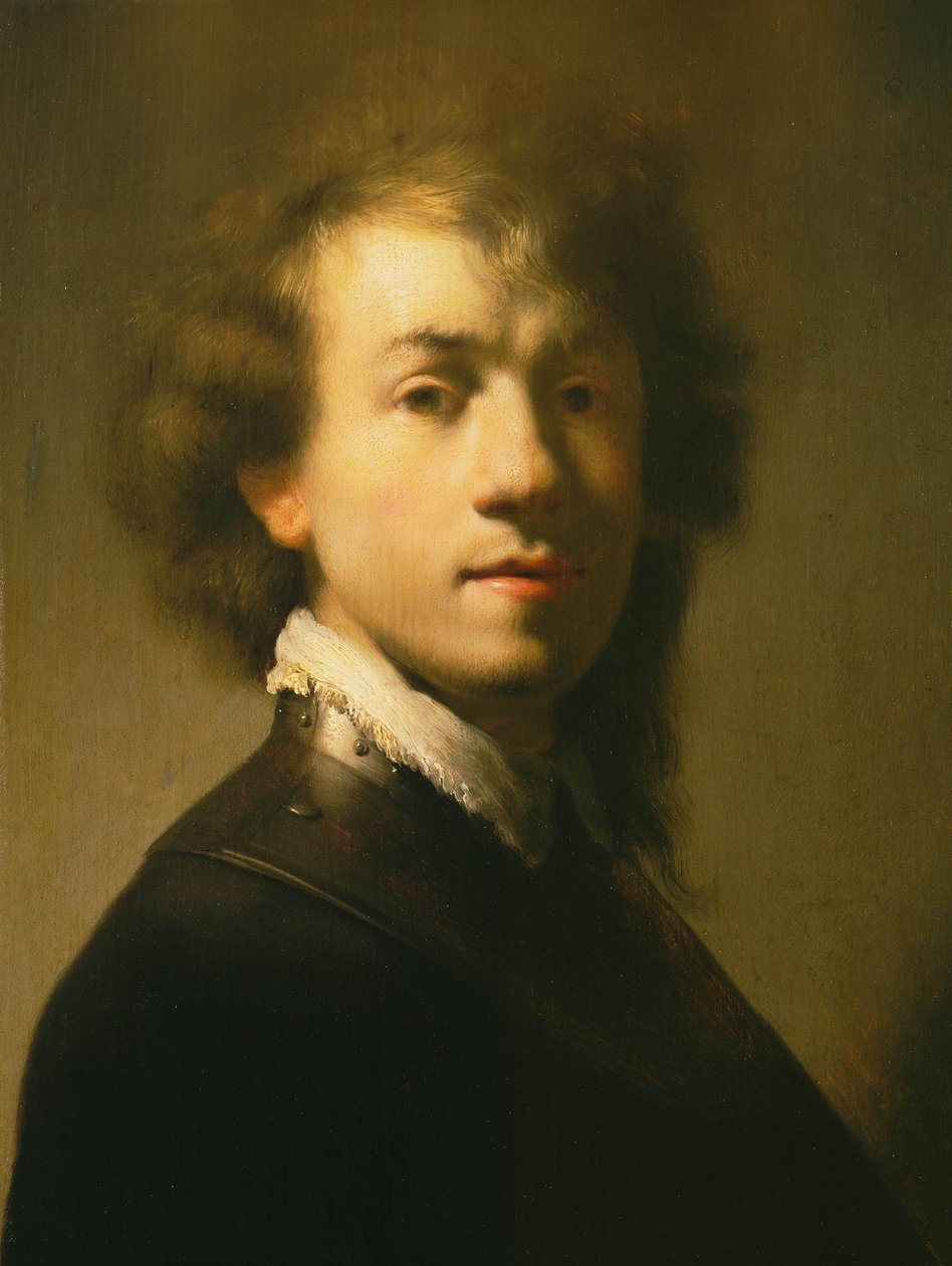 Portrait de Rembrandt avec un gorgerin - after Rembrandt van Rijn
